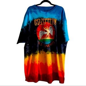 Graphic T- tie-dye -Led-Zeppelin- 3XL
